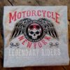 T-shirt Motorcycle New York (ljusgrå)